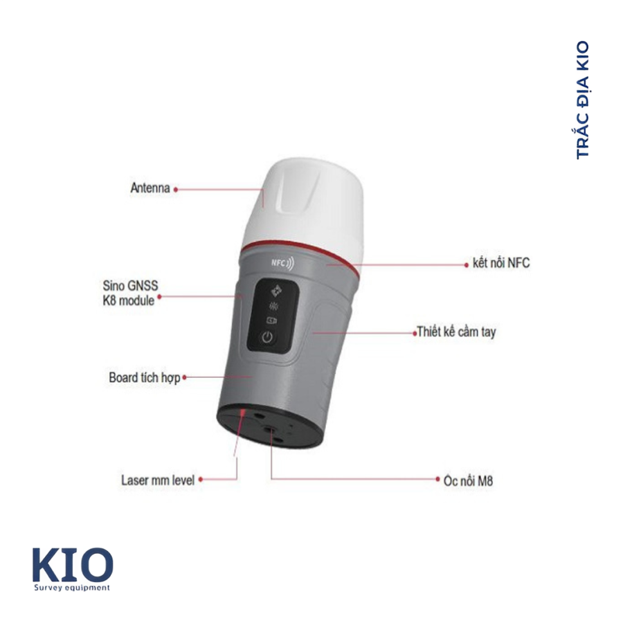 Máy GPS RTK Comnav Venus Laser